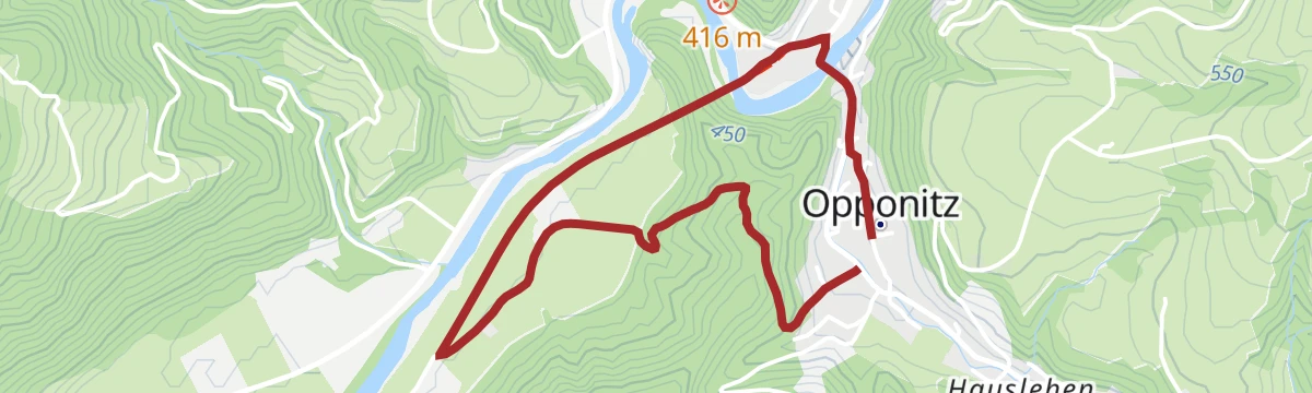 Route map: Bureckweg